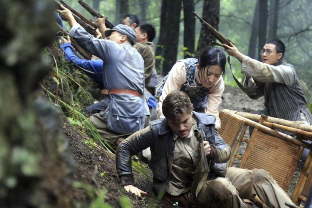 Liu Yifei and Emile Hirsch in a scene from Danish director Bille August’s The Chinese Widow.