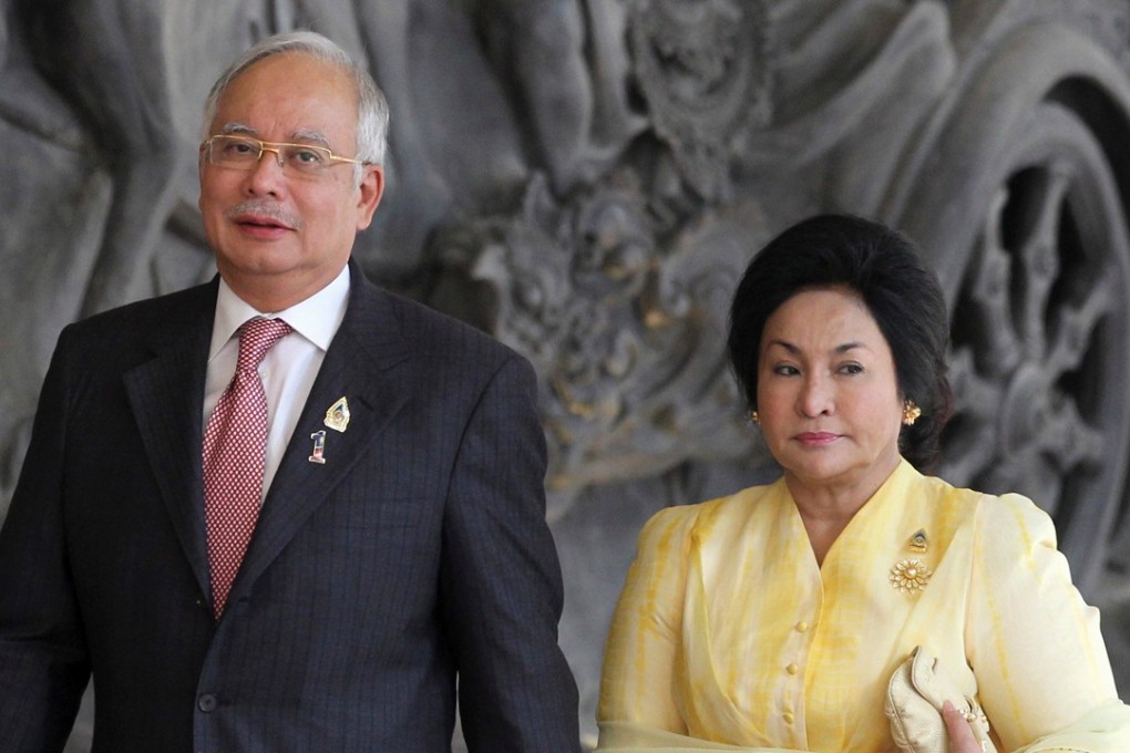 Malaysian Prime Minister Najib Razak and his wife Rosmah Mansor. Photo: Reuters