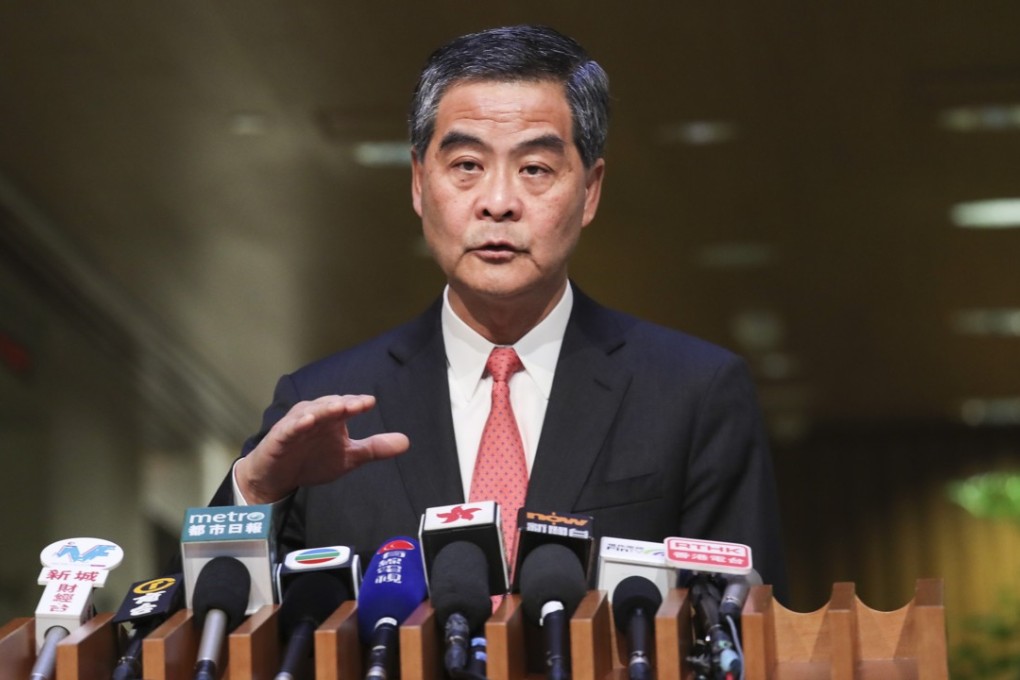 A motion to begin impeachment proceedings against Chief Executive Leung Chun-ying over this incident was defeated by lawmakers last week. Photo: Nora Tam