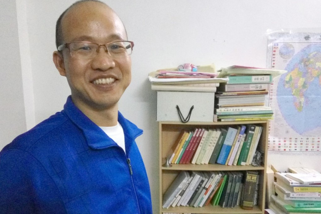 Wang Qingying at his home in Guangzhou. Photo: Mimi Lau