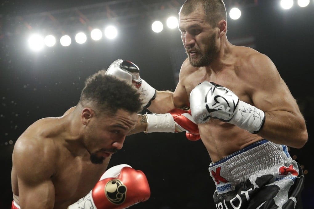 Andre Ward rocked Sergey Kovalev with a series of body blows for the TKO. Photo: AP