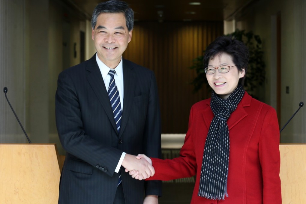 Neither Chief Executive Leung Chun-ying nor his successor Carrie Lam have shown that the government's imagination can extend beyond stamp duties, land supply and public housing construction, without which there is little hope for a sustainable, long-term solution to Hong Kong’s housing problems. Photo: Felix Wong