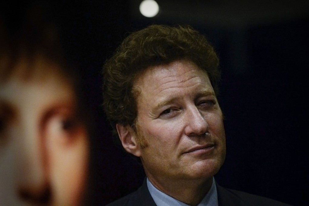 US art collector Tom Kaplan in Beijing. Photo: AFP