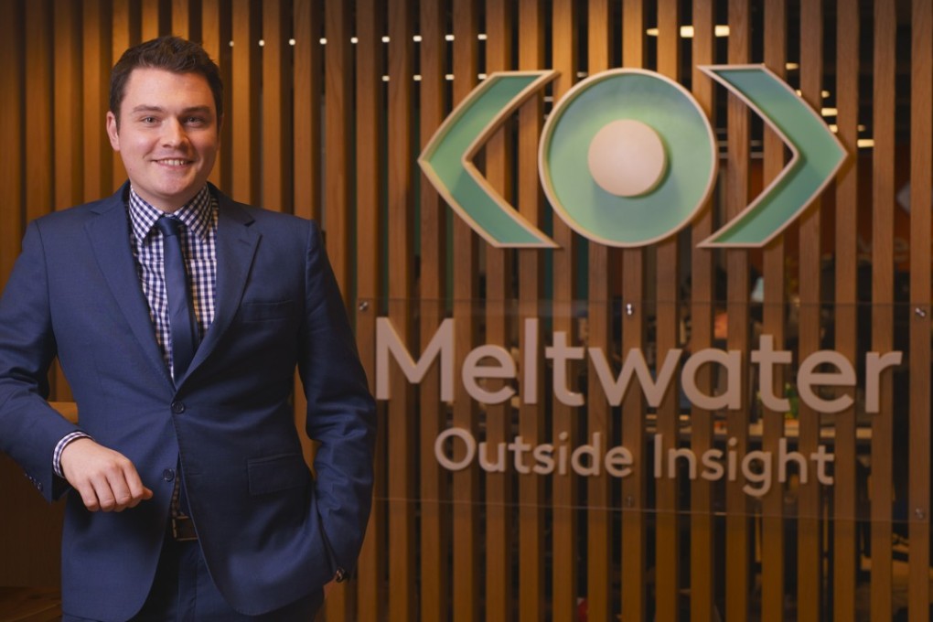 Meltwater’s Ewan Ross said the acquisition of Klarity is one of the company’s larger investments. Photo: Berton Chang