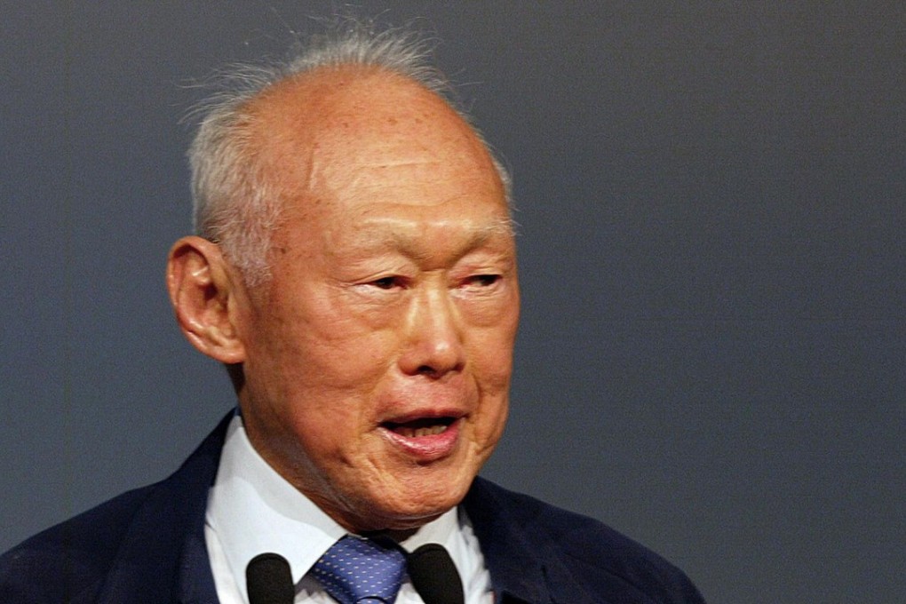 Singapore's founding father Lee Kuan Yew. Photo: AFP