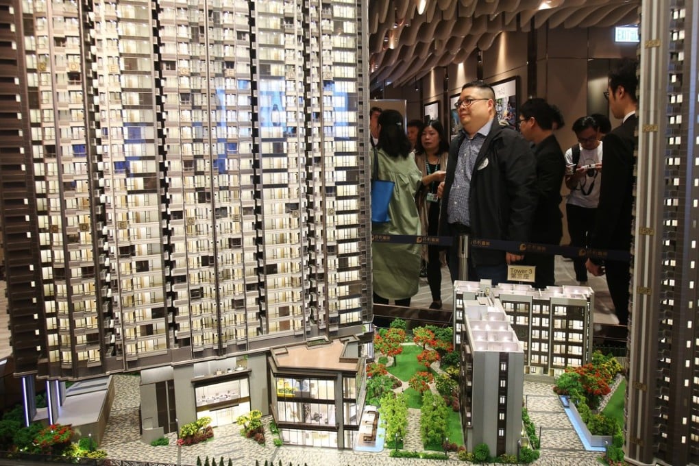 Currently in Hong Kong almost 60 per cent of home sales are newly developed residential properties. Photo: David Wong