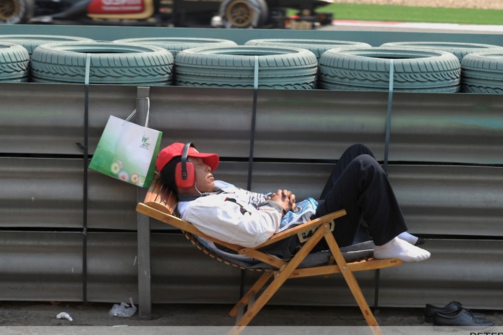 Interest in the Chinese Grand Prix has waned in recent years. Photo: AFP