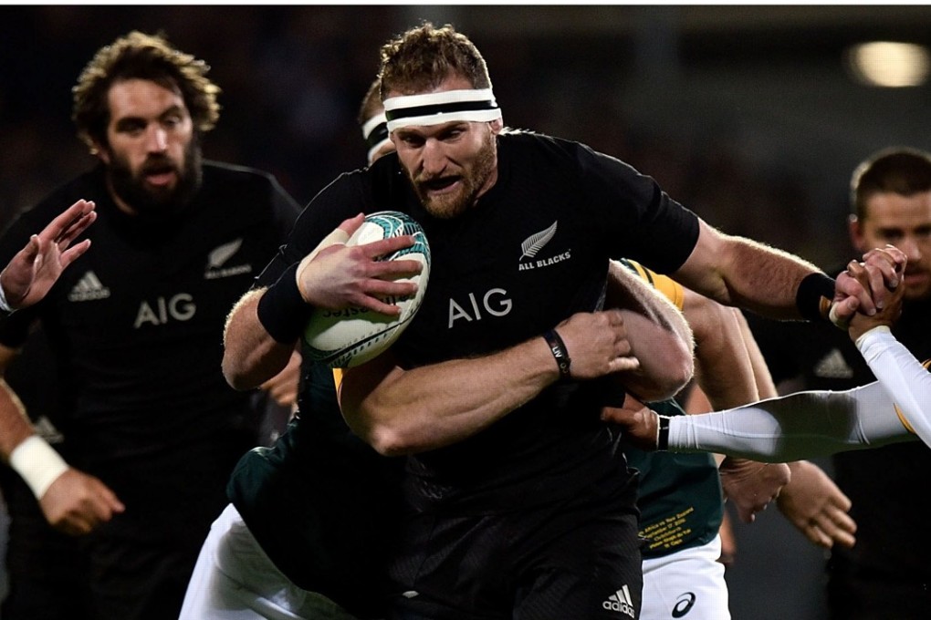 New Zealand captain Kieran Read against South Africa last year. Photos: AFP