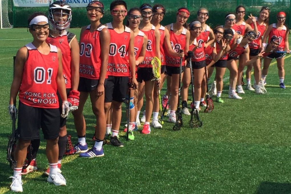 Hong Kong’s women’s lacrosse team. Photos: Hong Kong Lacrosse Association