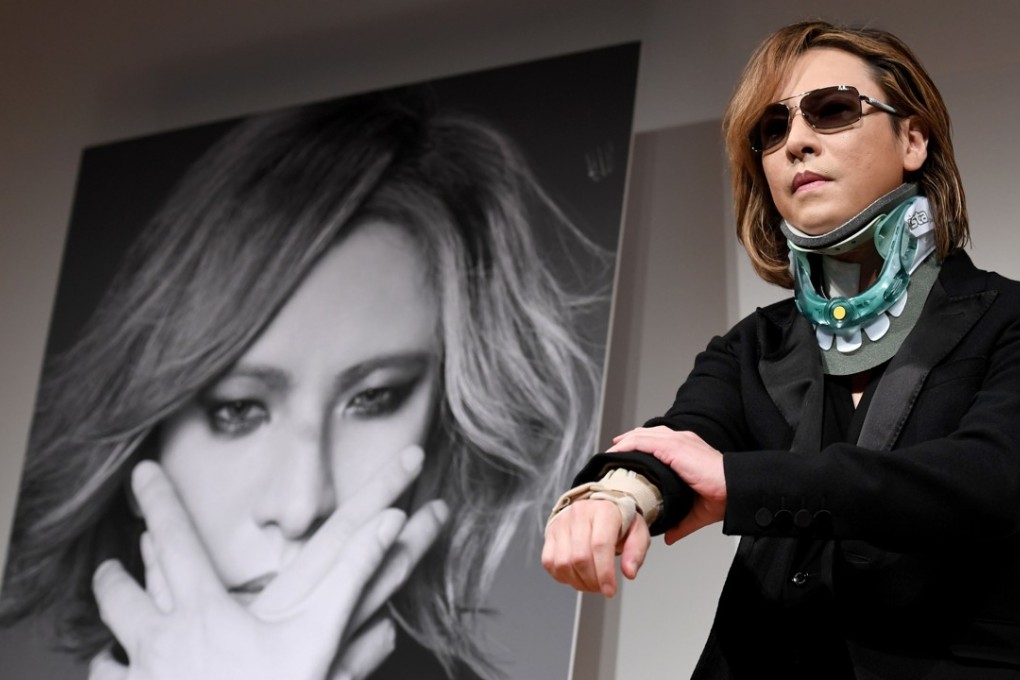 X Japan drummer Yoshiki says headbanging is dangerous after