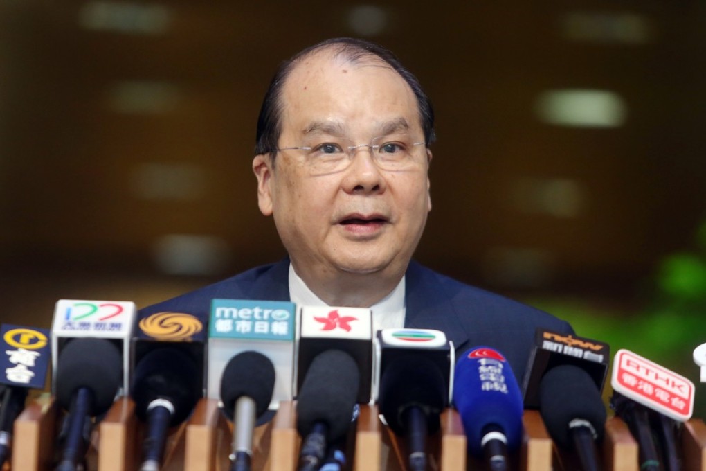 In race against time, Hong Kong’s acting leader calls for consensus on ...