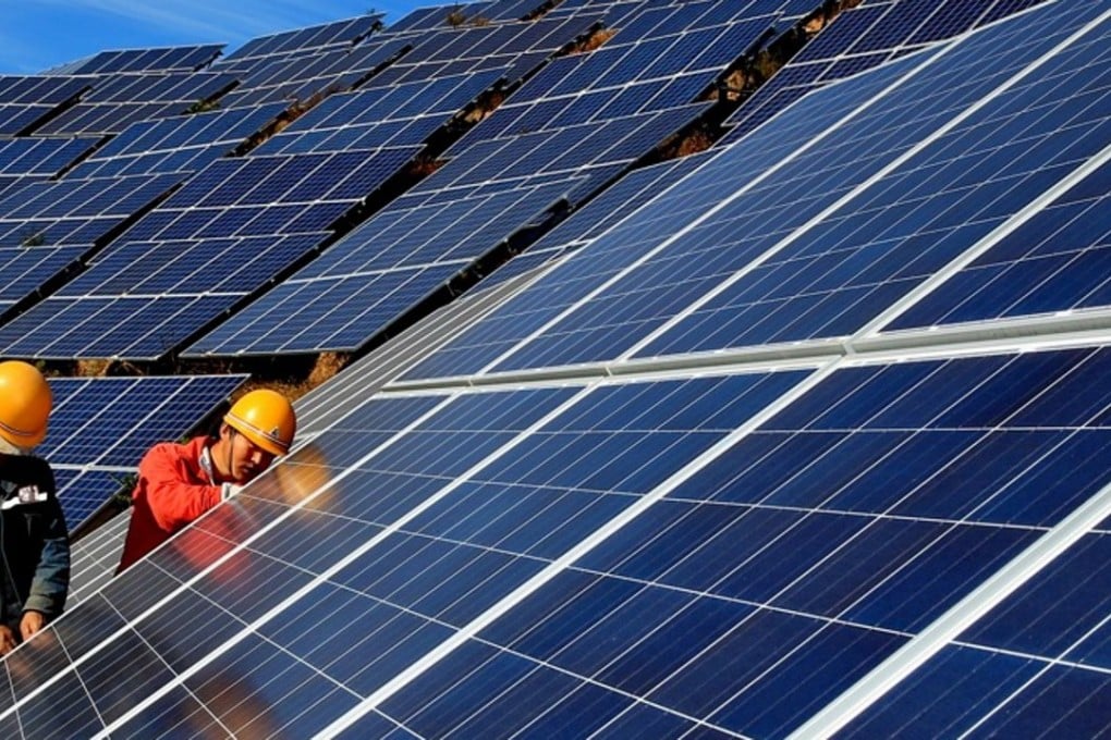 Solar power photovoltaics (PVs) are an inexpensive, low-carbon technology used to harness renewable energy from the sun. Photo: Xinhua