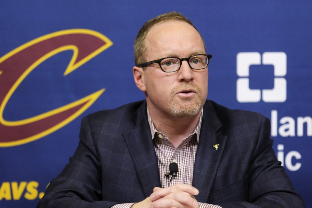 David Griffin's three-year run as general manager with Cleveland is over after one championship and three straight trips to the NBA Finals. Photo: AP