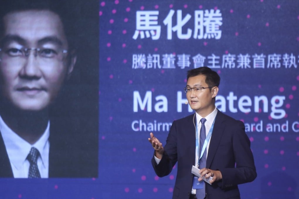 Tencent chairman Pony Ma pushes plan for the Greater Bay Area. Photo: Xiaomei Chen