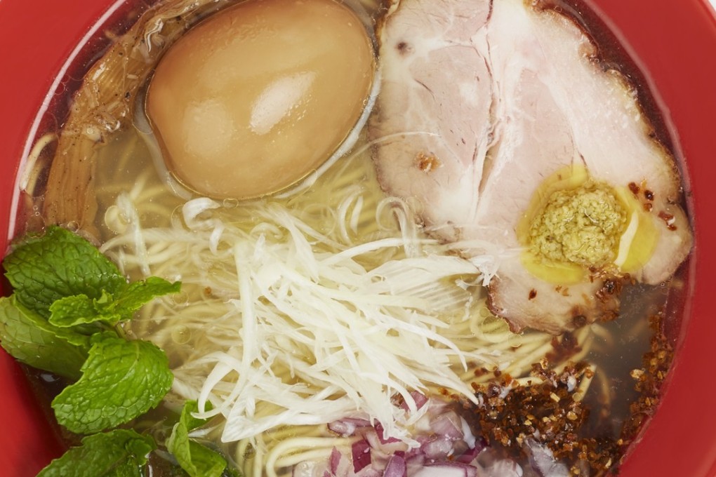 Aijitama shio soba at Tsuta