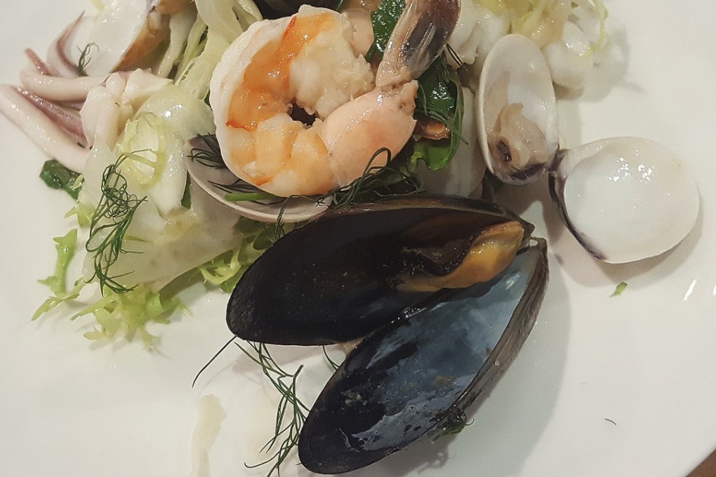 Seafood starter at Madam S’ate