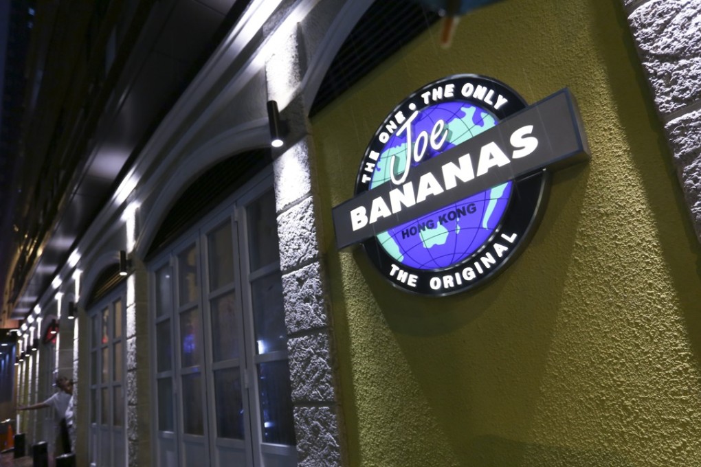 An upmarket bar in a low-market area - Joe Bananas in Wan Chai, which Andy Neilson and his wife opened in 1986. Picture: Sam Tsang
