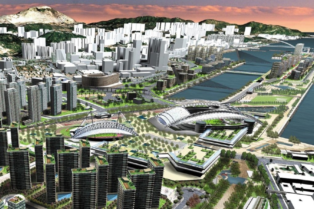 The project will incorporate a 50,000-seat stadium, a 10,000-seat indoor arena and a 5,000-seat community sports ground. Photo: Handout