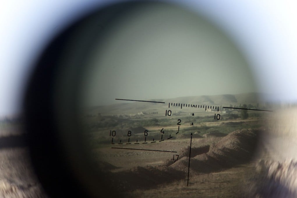 US Army Staff Sergeant Jared Reinhart, a sniper instructor at Fort Benning in Georgia, said sniper tactics and equipment are ‘continually evolving’. File photo: AFP