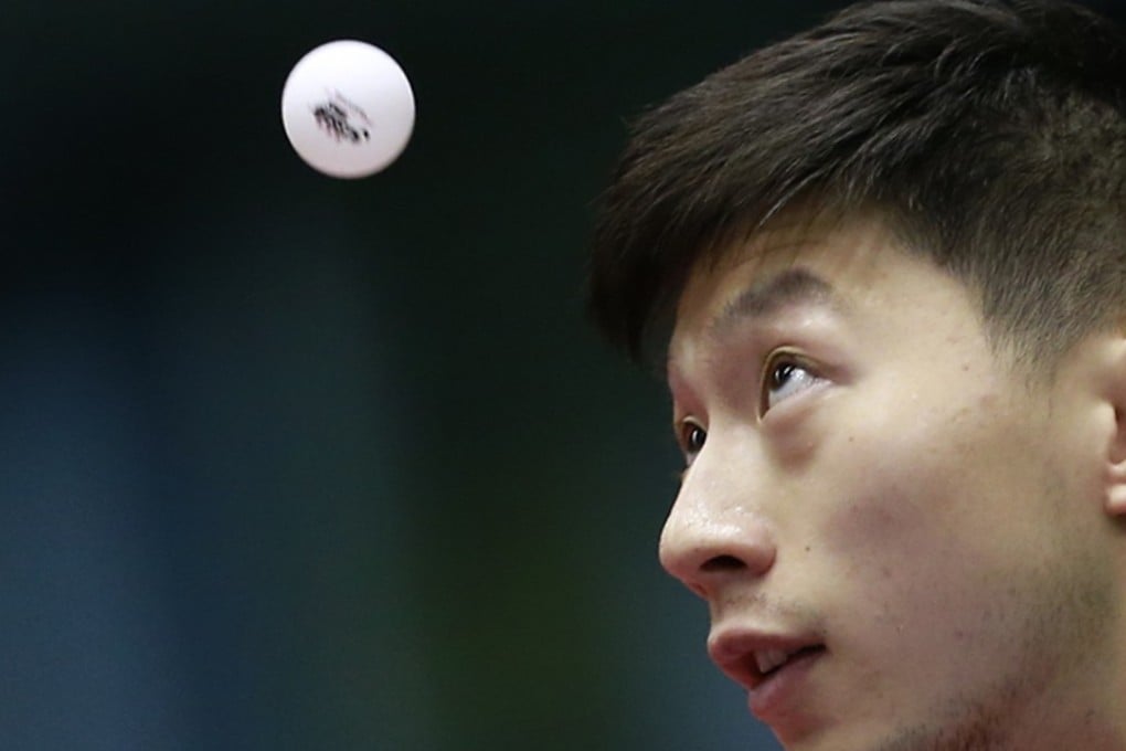 Ma Long pulled out of the China Open at short notice and was reprimanded by authorities. Photo: AP
