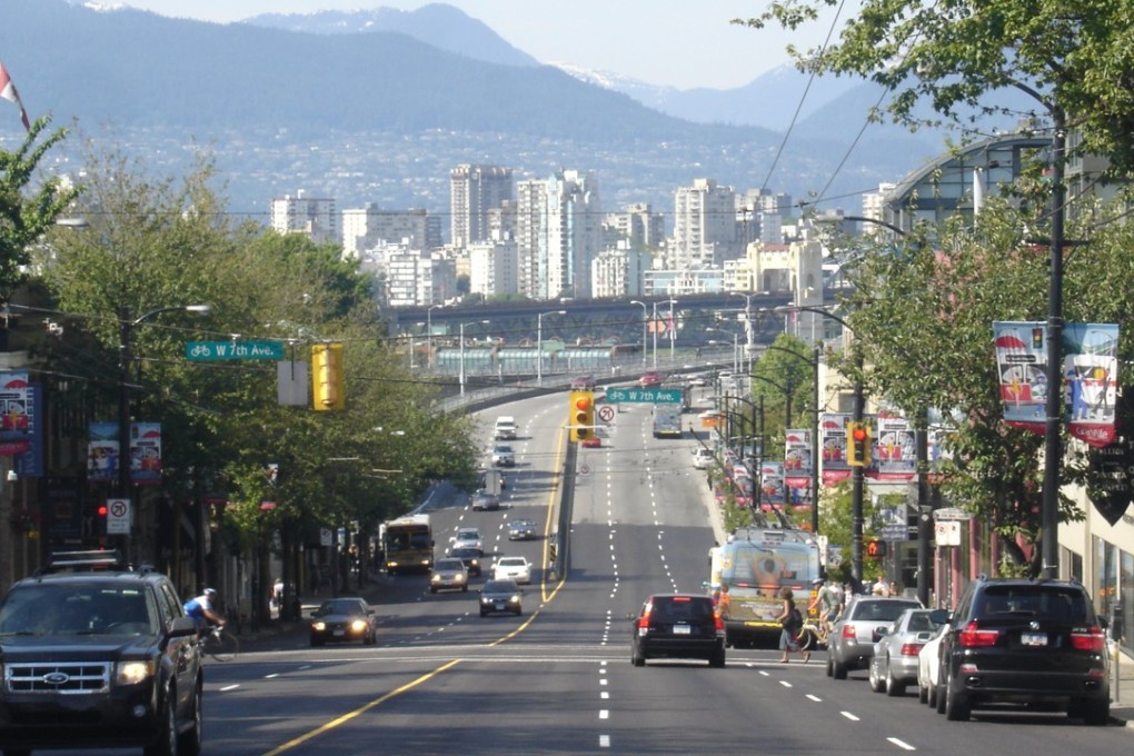 Downtown Vancouver in British Columbia, Canada. Photo: AFP