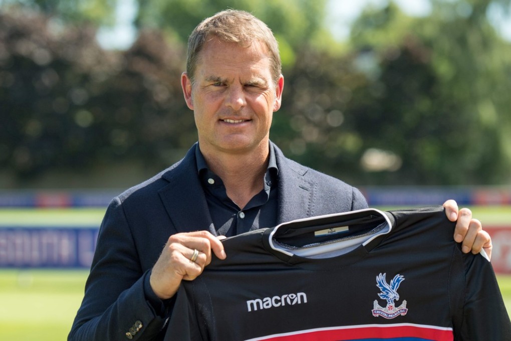 Former Dutch international Frank de Boer has been tasked with reinvigorating Crystal Palace. Photo: AFP