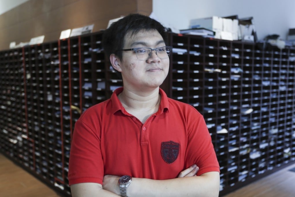 Chung Yick’s favourite subject at school is philosophy. People in France start to learn philosophy at quite a young age, I think this could be something of reference value to us in Hong Kong. By studying philosophy,He wants to find the answer to the question figure out why people should care about the livelihoods of others and reinforce his belief in caring and helping. Photo: Nora Tam