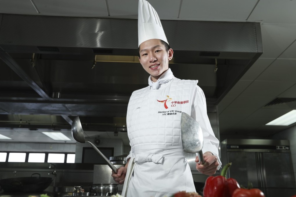 As a child, he often sneaked into the kitchen just to try cutting ginger into pieces, and he became And the boy excited when his mother let him stir sizzling food in a wok. Photo: Nora Tam