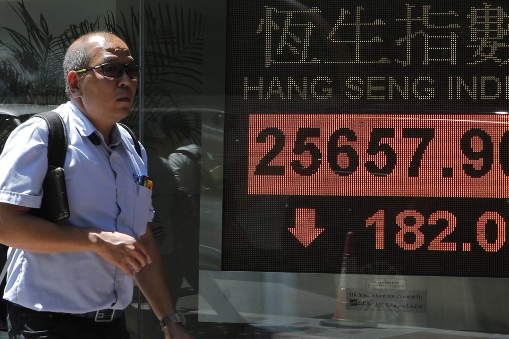 Hong Kong and China stocks could be in the final stages of a rally before a bear market sets in, CCB equity analysts said. Photo: AP