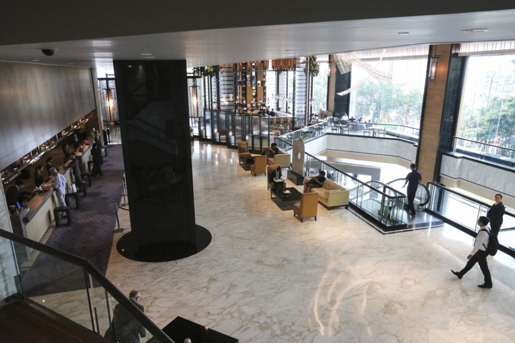 The Renaissance Hong Kong Harbour View Hotel is less exclusive than the Grand Hyatt but is believed to offer security advantages. Photo: Felix Wong