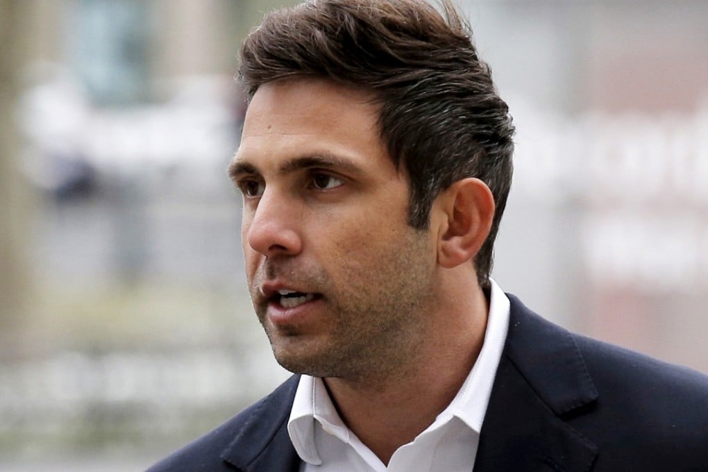 Anthony Murgio arrives for a hearing at the Manhattan Federal Courthouse in New York in March 2016. Photo: Reuters