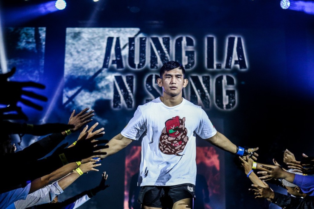 Aung La Nsang will fight in a hugely-anticipated rematch with Russian Vitaly Bigdash on Friday in Yangon. Photos: One Championship