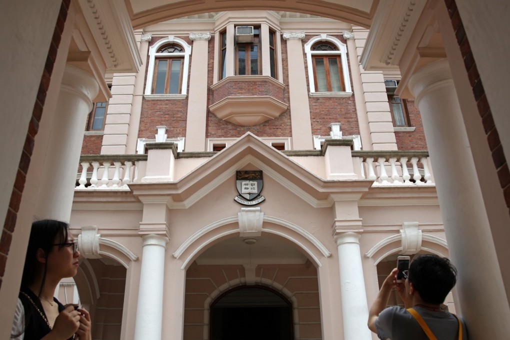 This image shows the University of Hong Kong in Pok Fu Lam. 03MAY16 SCMP/Sam Tsang