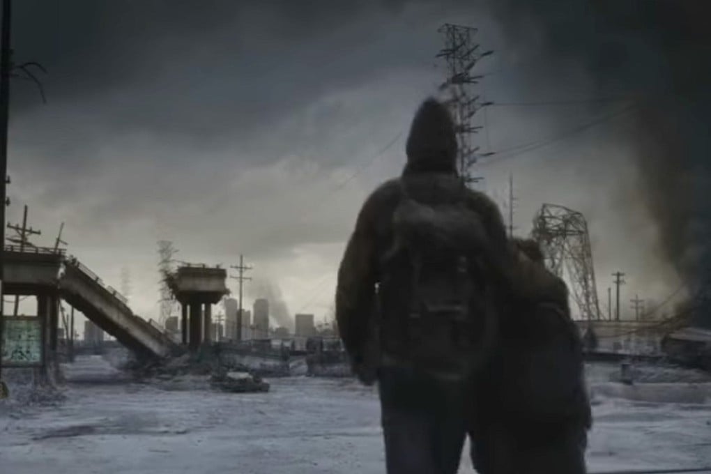 A scene from The Road, adapted from Cormac McCarthy’s novel.