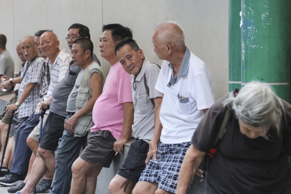 The proportion of people aged 65 and above in Hong Kong will rise from 15.3 per cent in 2015 to 30.6 per cent by 2043. Photo: Felix Wong