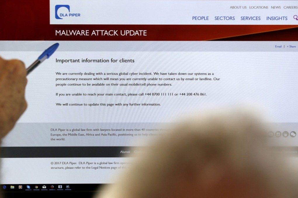 China’s internet regulator and Beijing authorities jointly issued a notice urging citizens and institutions to take preventive measures and fix network loopholes.Photo: EPA