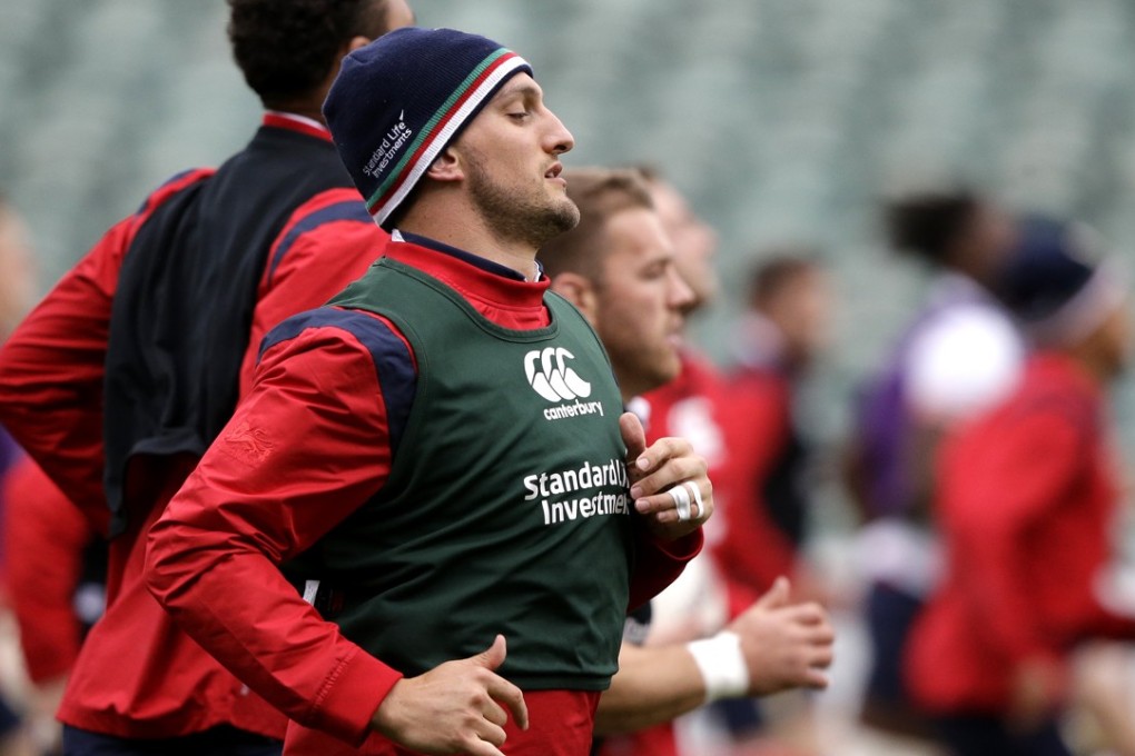 British and Irish Lions tour captain Sam Warburton will be back in the side for the second test in New Zealand. Photo: AP