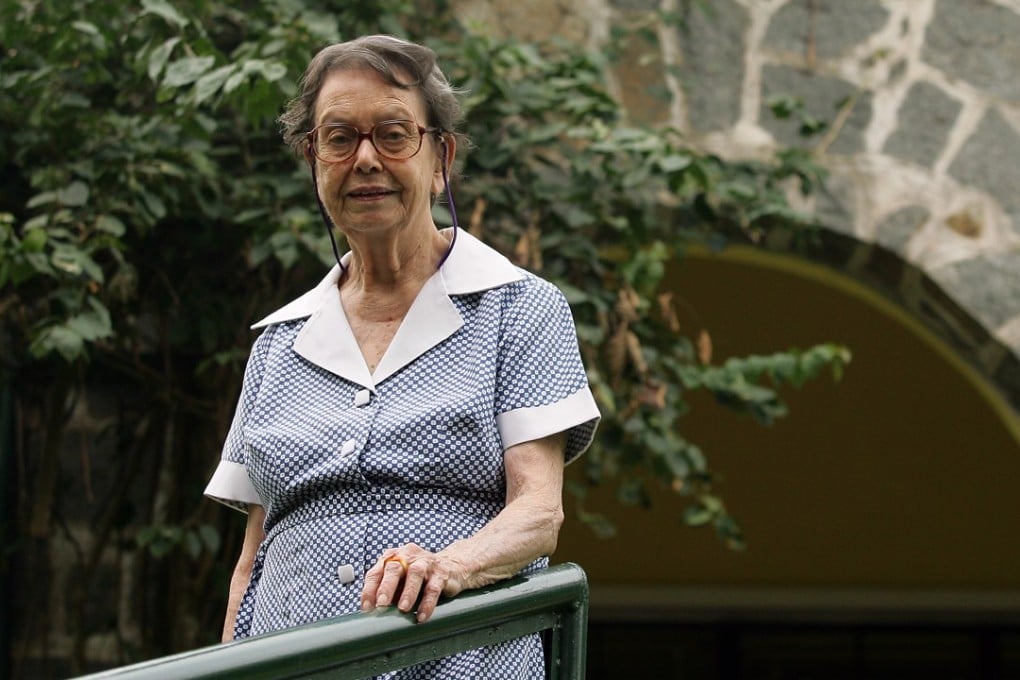 Gloria Barretto at home in Tai Po Kau in the New Territories, in 2006. Picture: SCMP