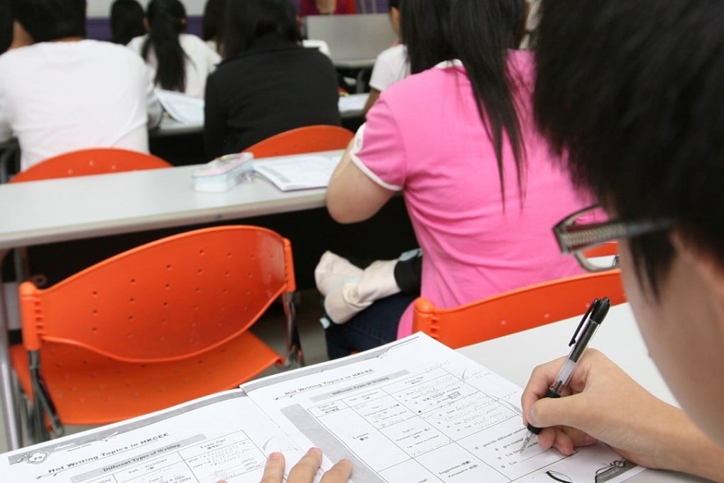 A report finds that Hong Kong parents are willing to sacrifice more money and time for their children’s education needs. Photo: Edward Wong