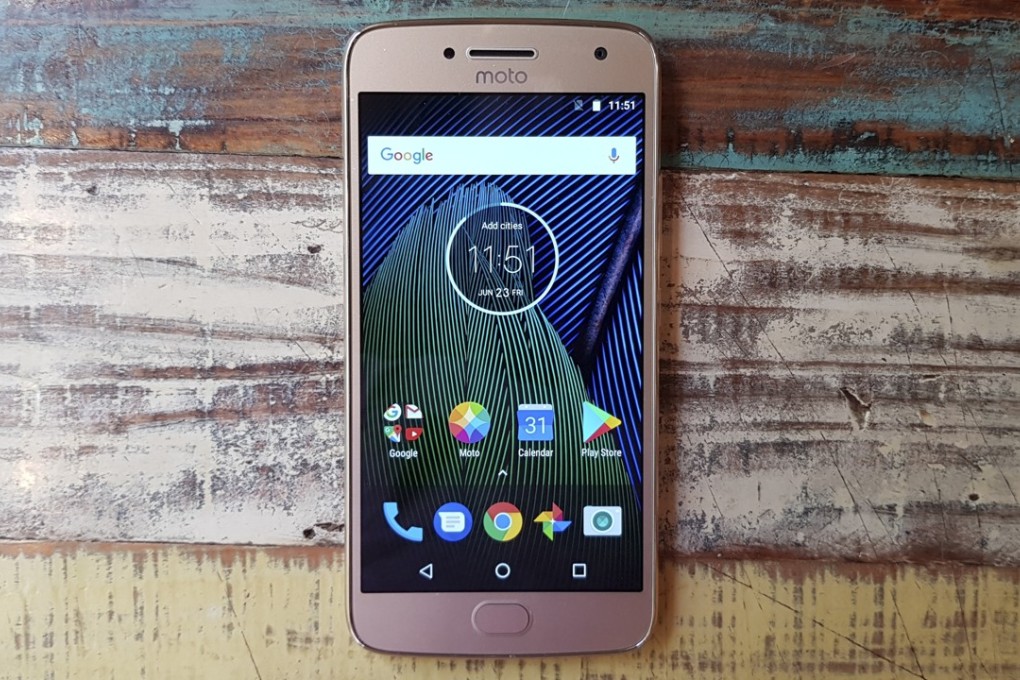 The Moto G5 Plus is the latest mid-range Android device by Motorola and is priced at just HK$2,000. Photo: Ben Sin