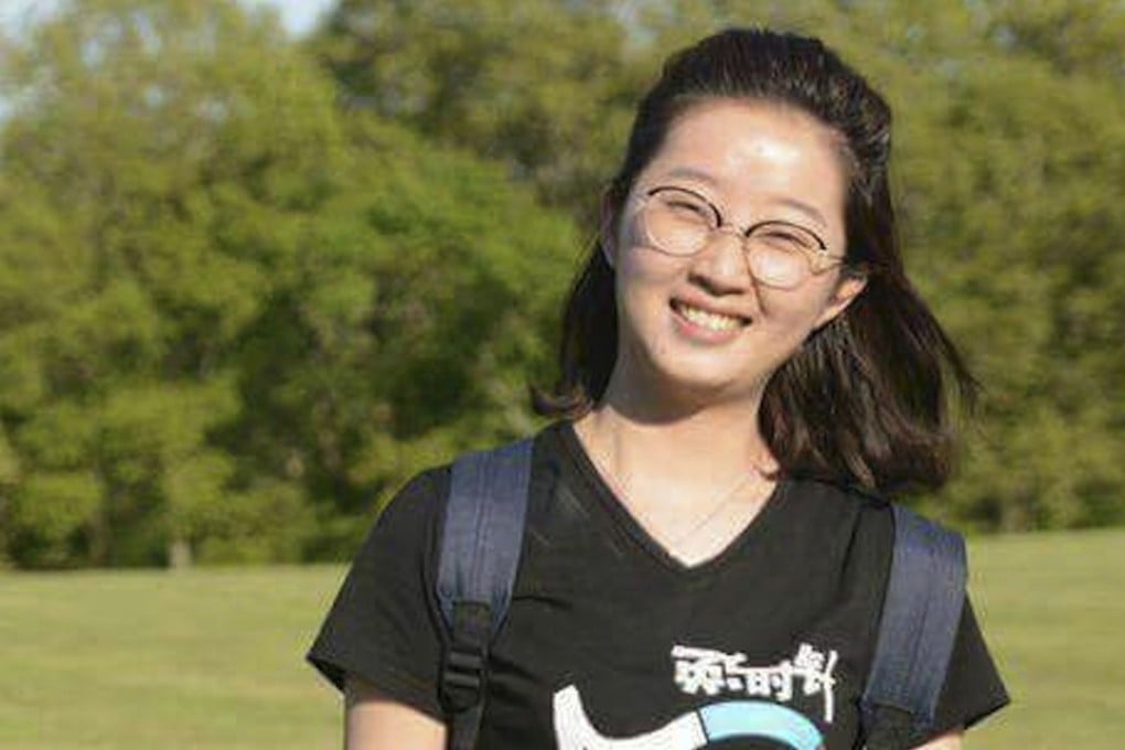 Zhang Yingying, who went missing on June 9, is now believed to be dead, according to the FBI. A man has been arrested in connection with her disappearance. Photo: Handout