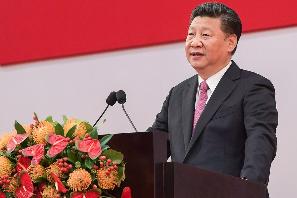 President Xi Jinping hinted at dialogue with opposition forces in Hong Kong. Photo: ISD