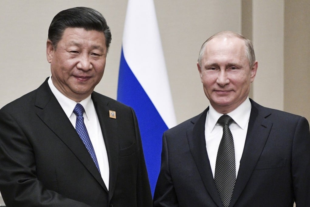 Xi Jinping and Russian President Vladimir Putin in Astana, Kazakhstan on June 8. Photo: AP