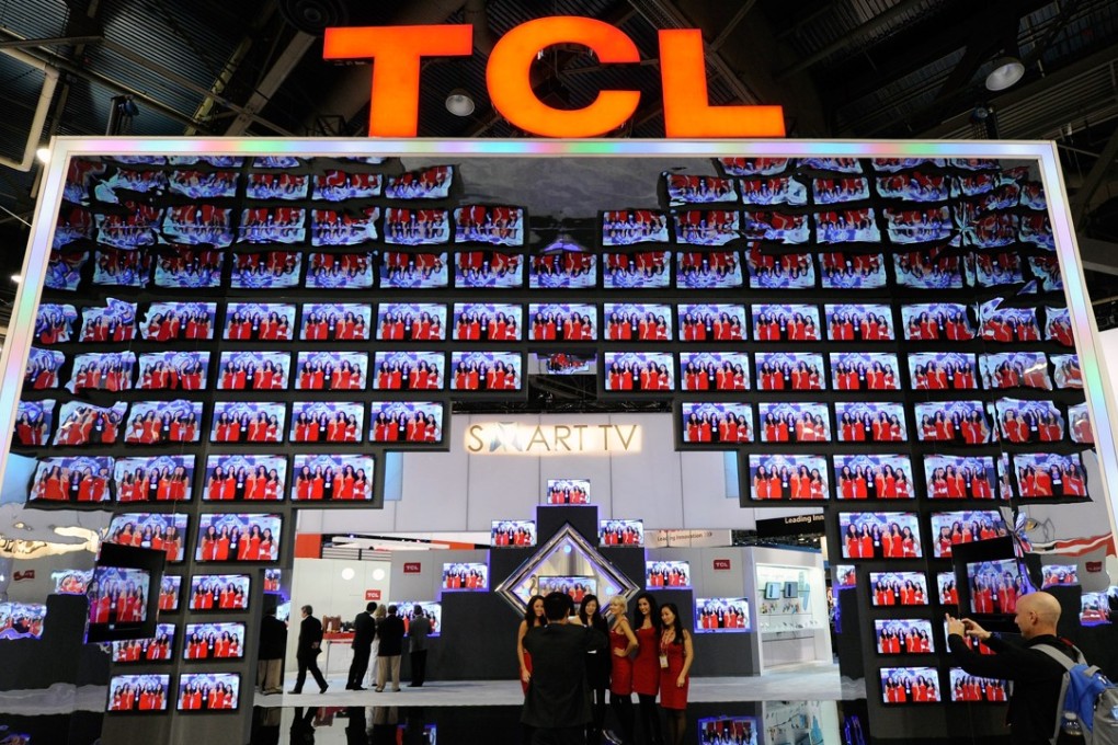 TCL Multimedia Technology and Tencent Digital have entered into strategic cooperation involving smart TVs. Photo: AFP