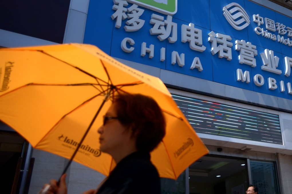 China Mobile’s 4G network is based on the mainland-developed standard called time-division long-term evolution (TD-LTE). Photo: AFP