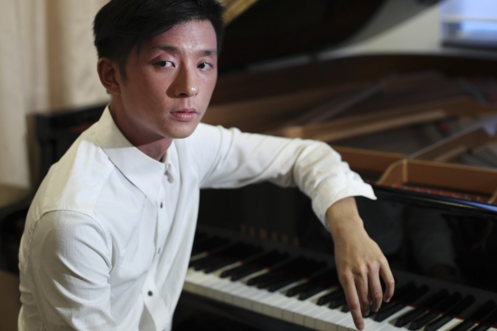 Pianist and director of Music Lab Wong Ka-jeng at Music Lab Studio. Photo: Nora Tam