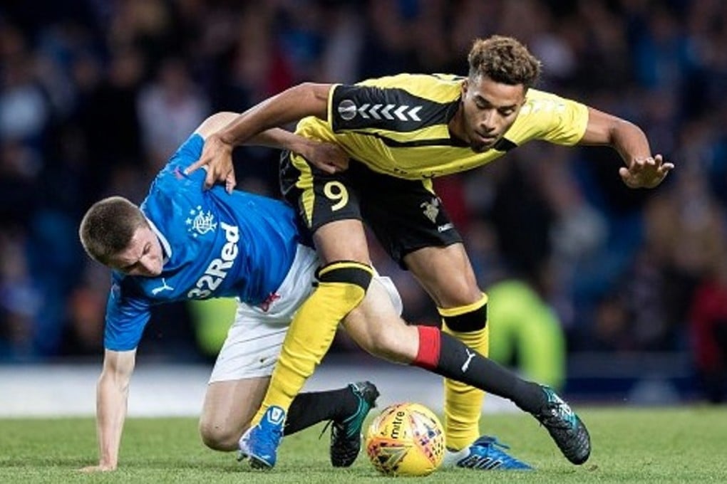 Glasgow Rangers were knocked out of the Uefa Europa League at the very first hurdle. Photo: Twitter
