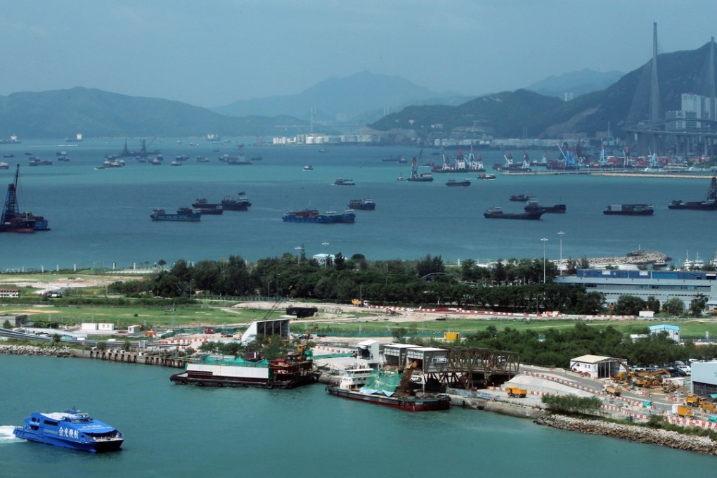 A general view of the West Kowloon Cultural District. The basement is meant to provide more open space. Photo: May Tse