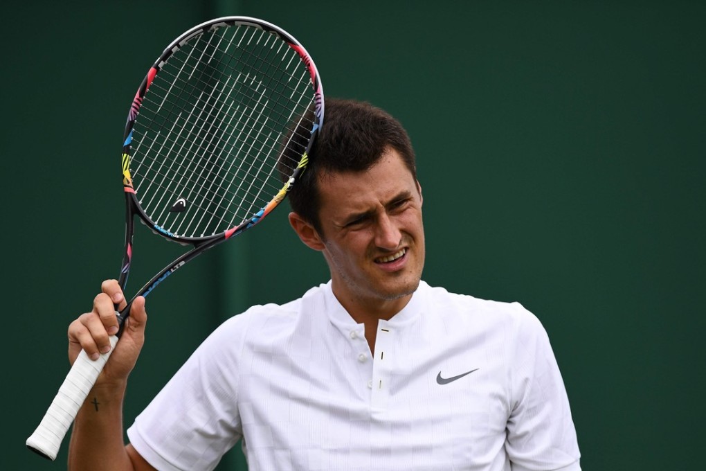 Australia’s Bernard Tomic admitted he was struggling for motivation in his game after his straight sets loss to Germany’s Mischa Zverev. Photo: AFP