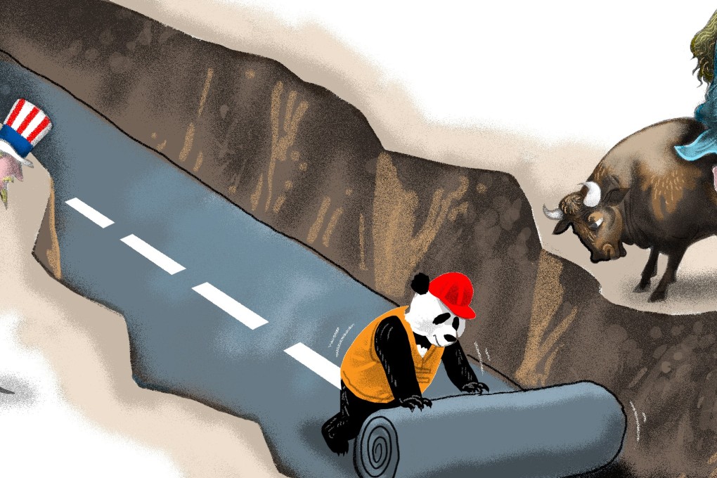 Michael Clauss says the world is poised to usher in globalisation with Chinese characteristics – unless the US and Europe can come together to offer a strategy of their own that gives more protection to the defence of enforceable rules and human rights